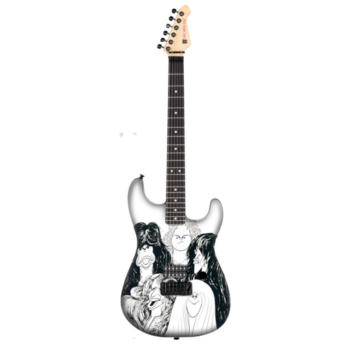 Aerosmith "Draw the Line" Miniature Guitar