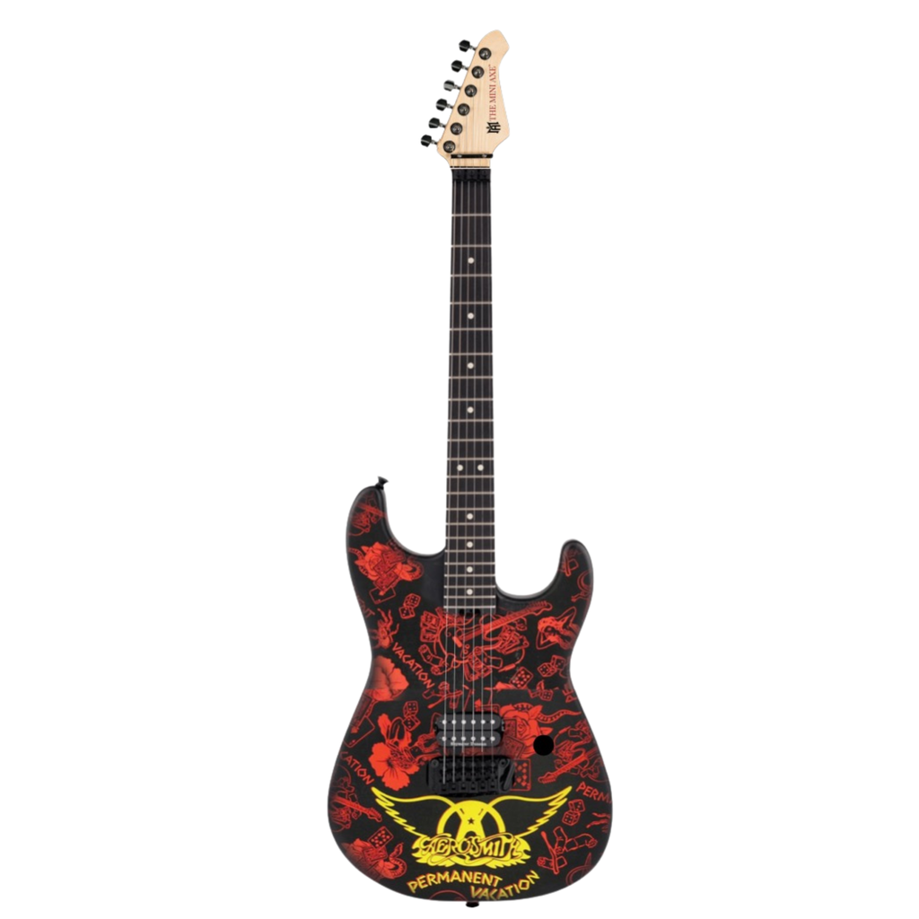 Aerosmith "Permanent Vacation" Miniature Guitar