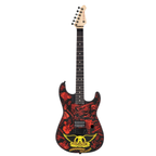 Aerosmith "Permanent Vacation" Collectible Miniature Guitar