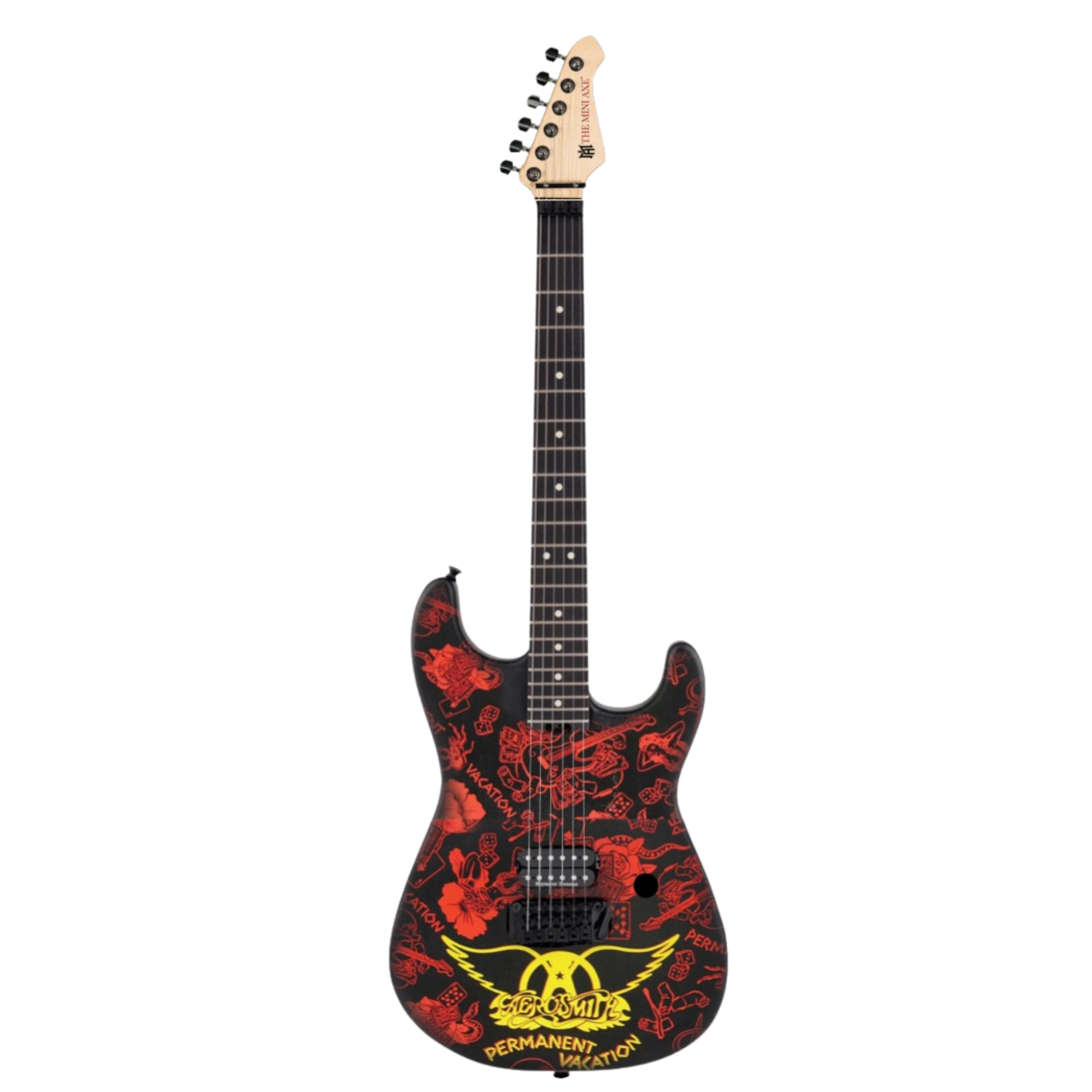 Aerosmith "Permanent Vacation" Miniature Guitar