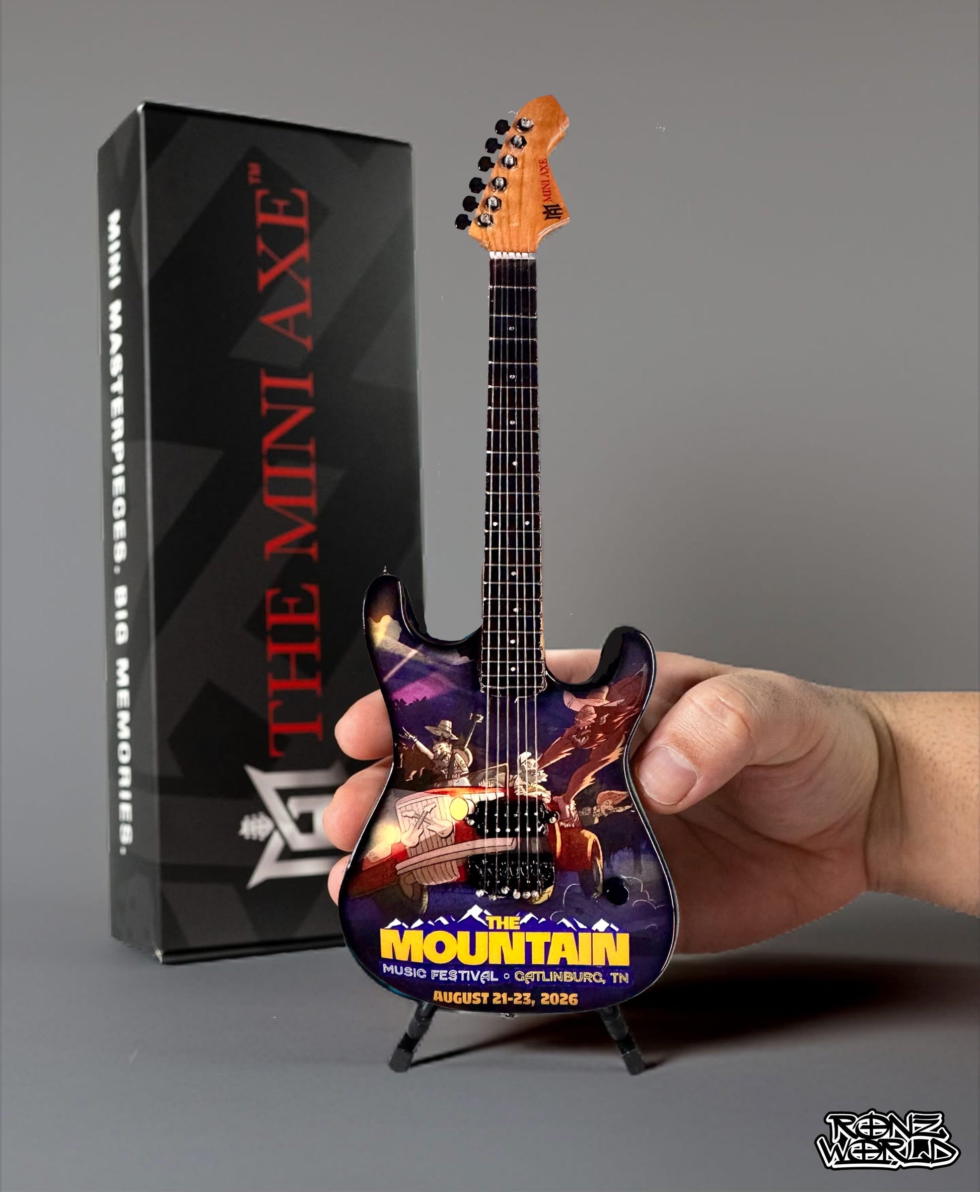 Monsters on the Mountain - The Official Mini Guitar