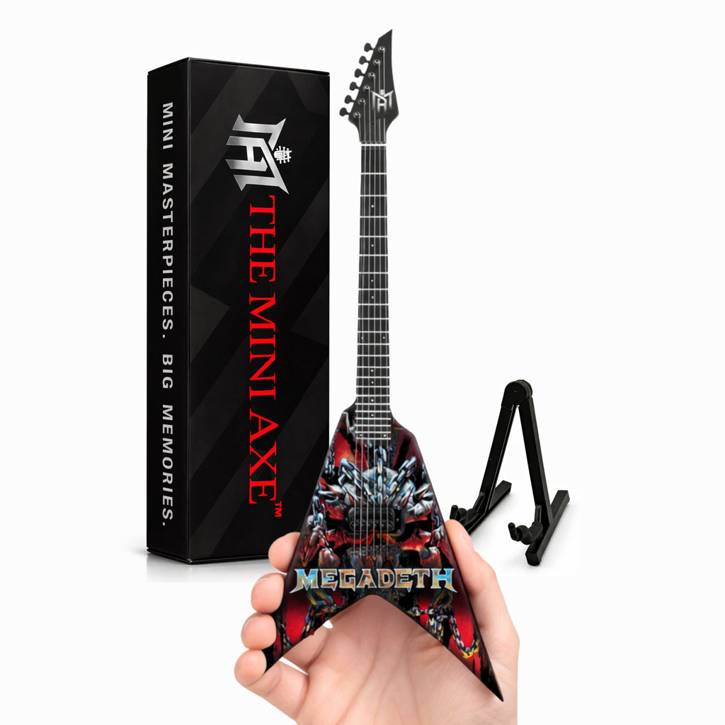 Megadeth Chaos Chains Miniature Guitar