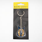 Bon Jovi Denim Keychain & Pin Bundle