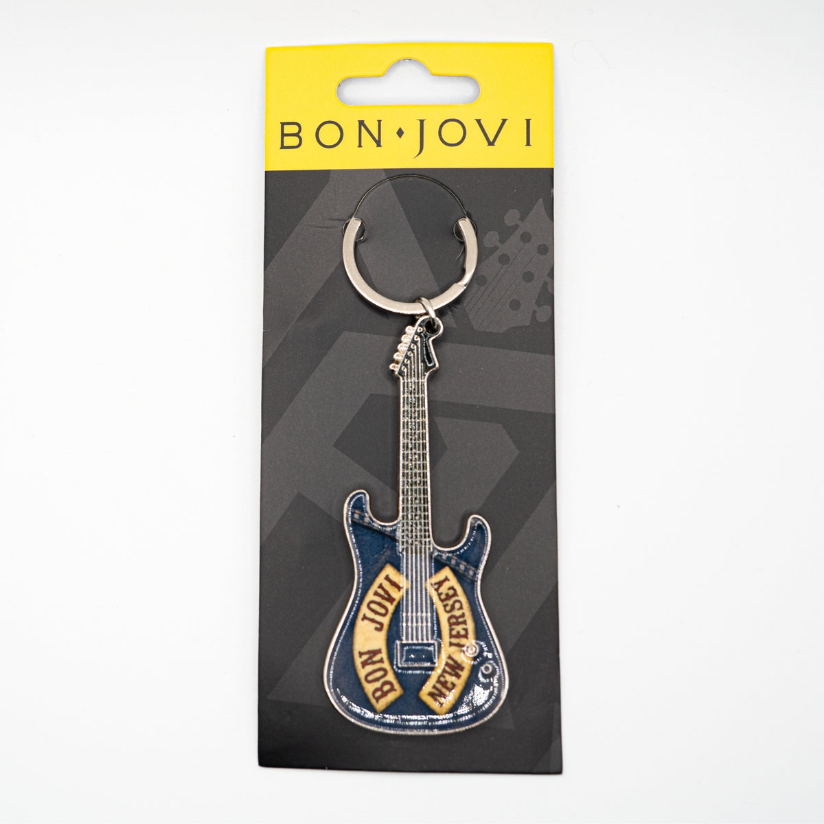 Bon Jovi Denim Mini Axe Keychain