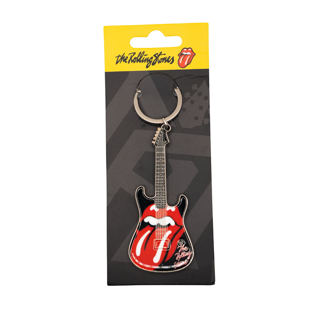 The Rolling Stones Tongue and Lips Mini Axe Keychain