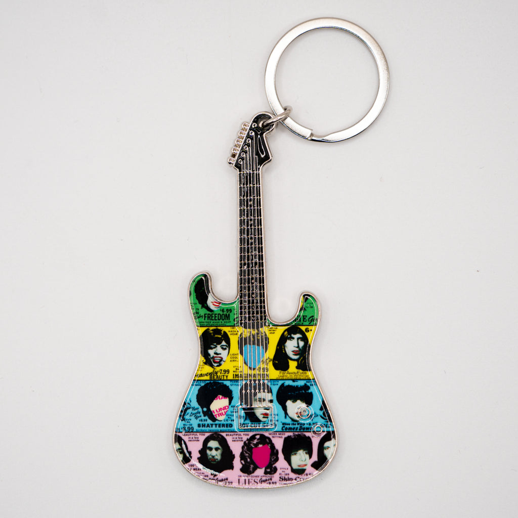 The Rolling Stones Some Girls Mini Axe Keychain