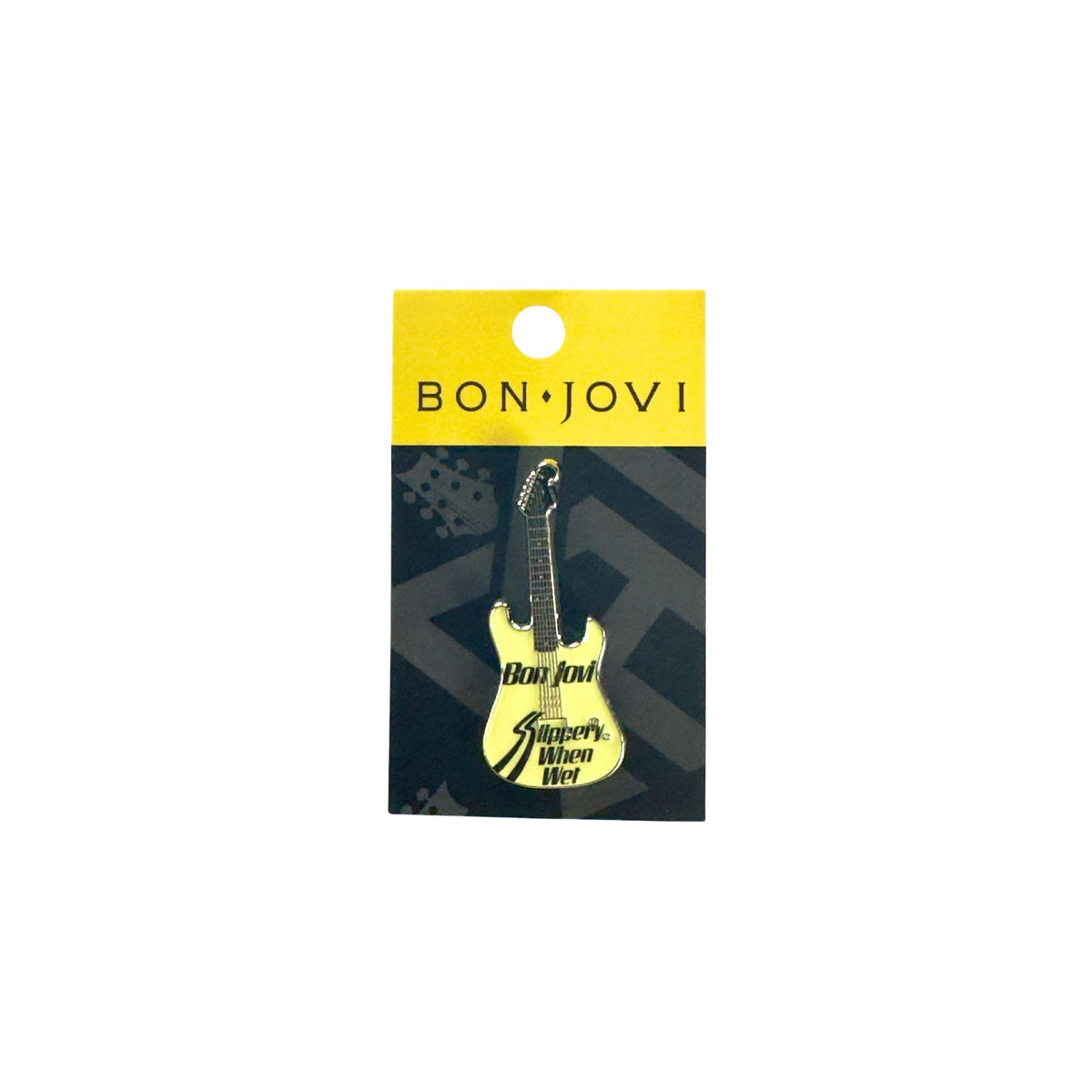 Bon Jovi Slippery When Wet Mini Axe Pin
