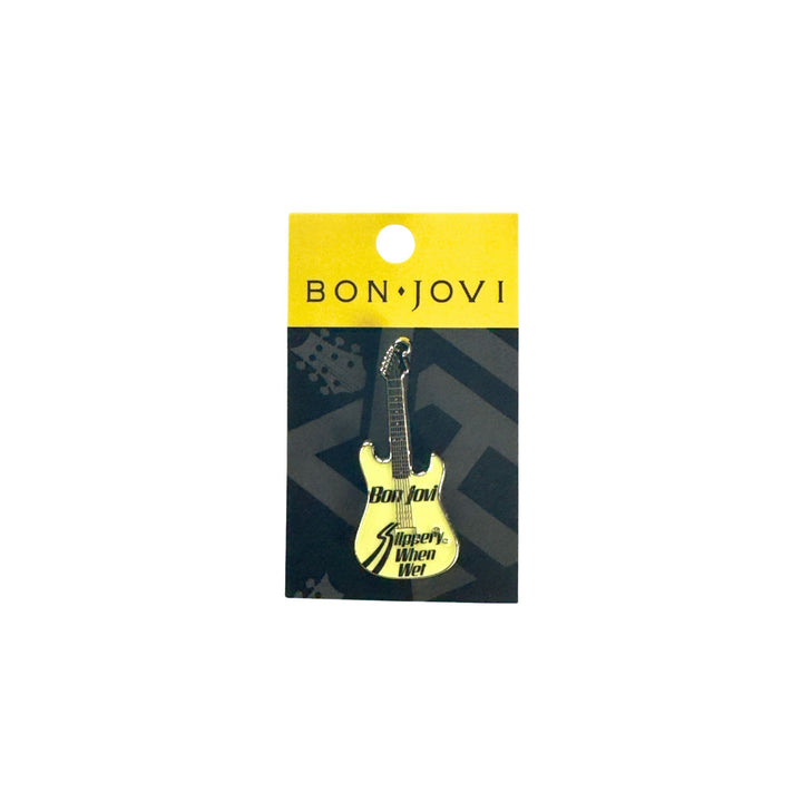 Bon Jovi Slippery When Wet Mini Axe Pin