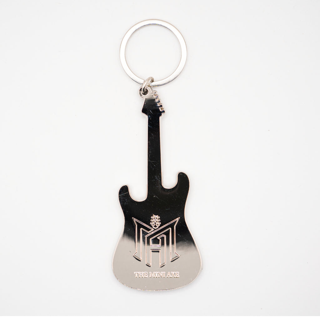 Bon Jovi Slippery When Wet Mini Axe Keychain