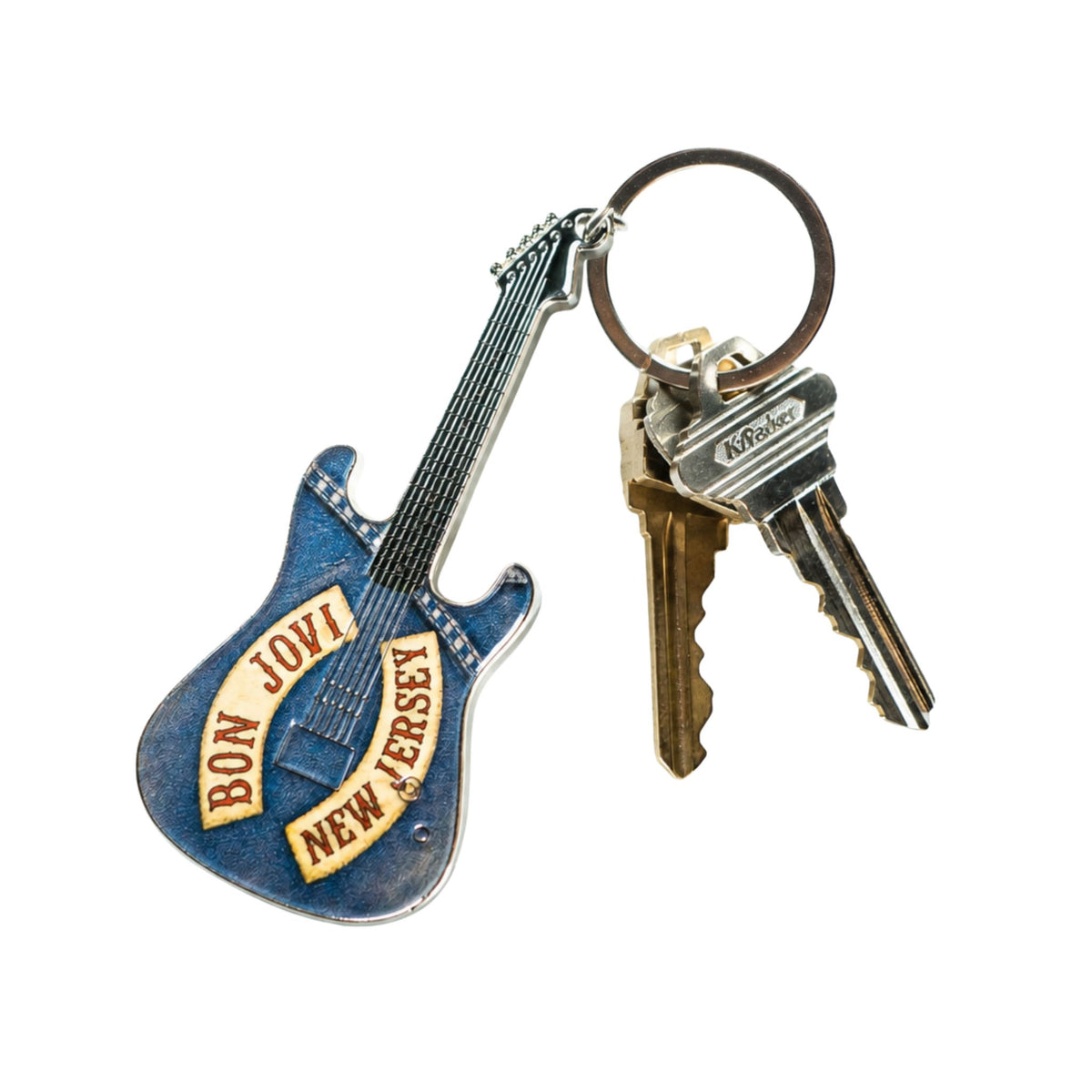Bon Jovi Denim Mini Axe Keychain