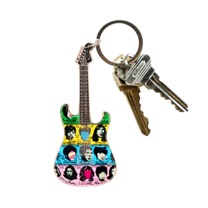 The Rolling Stones Some Girls Mini Axe Keychain