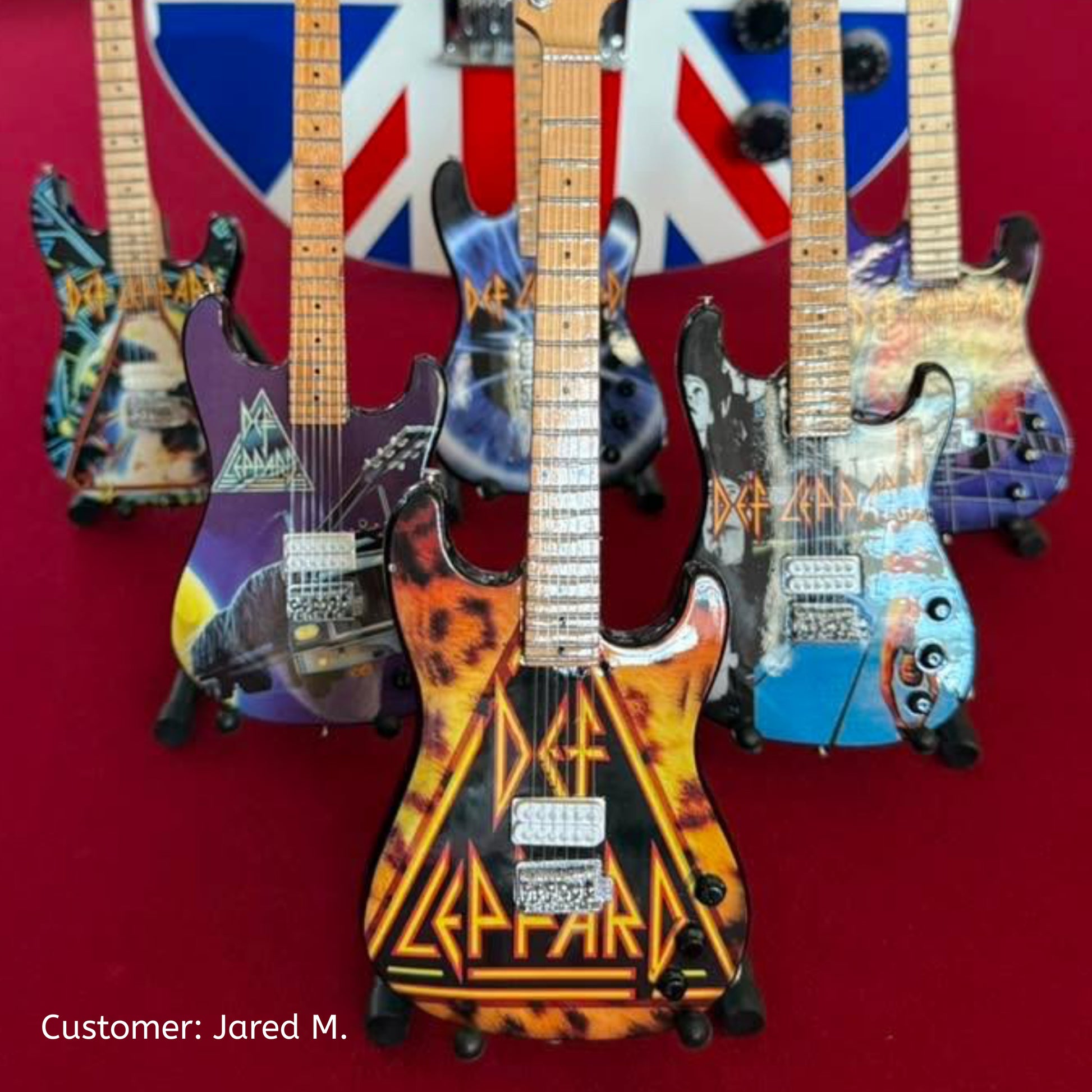 The Complete Def Leppard Mini Axe Set – All 6 Official Designs