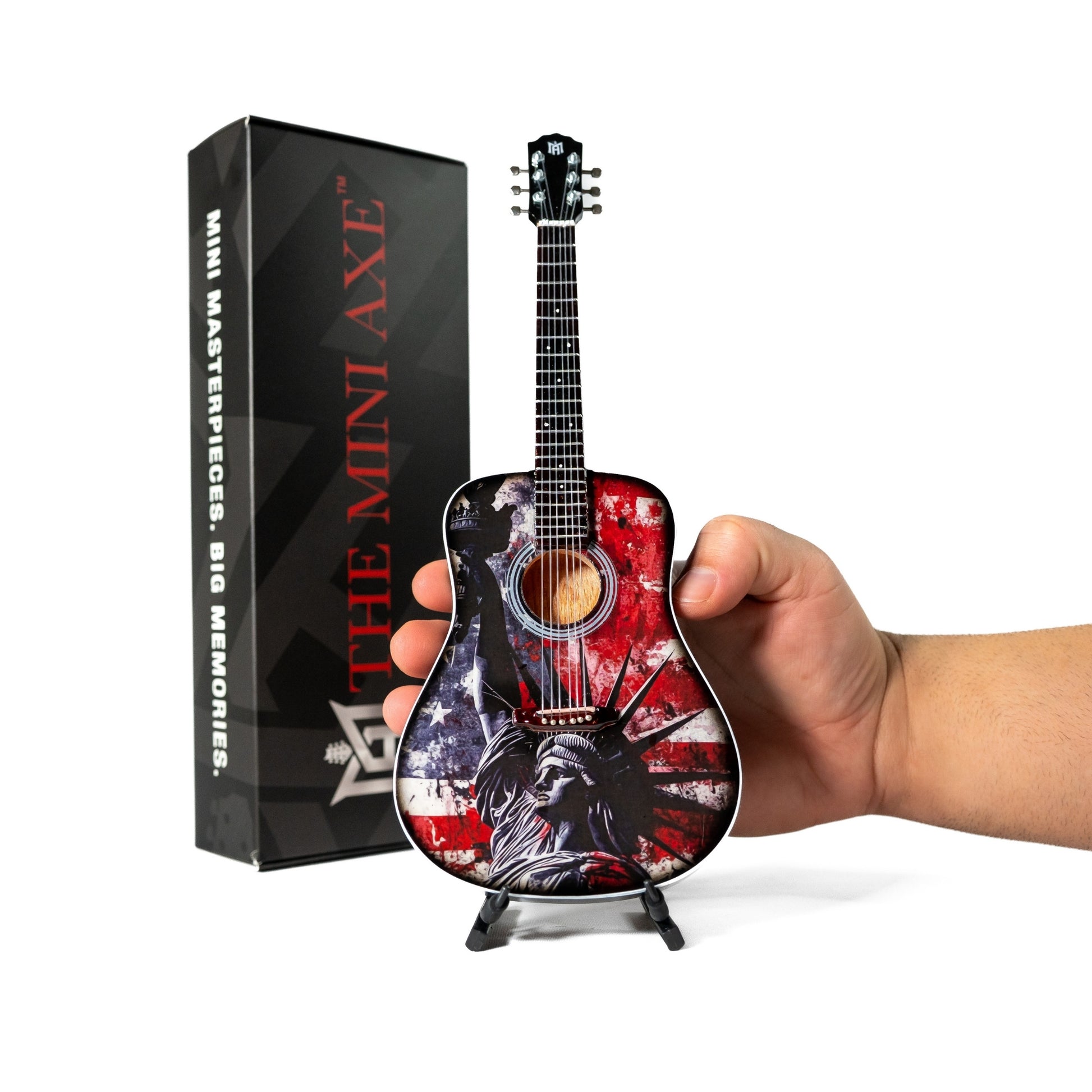 Liberty Rising Miniature Guitar