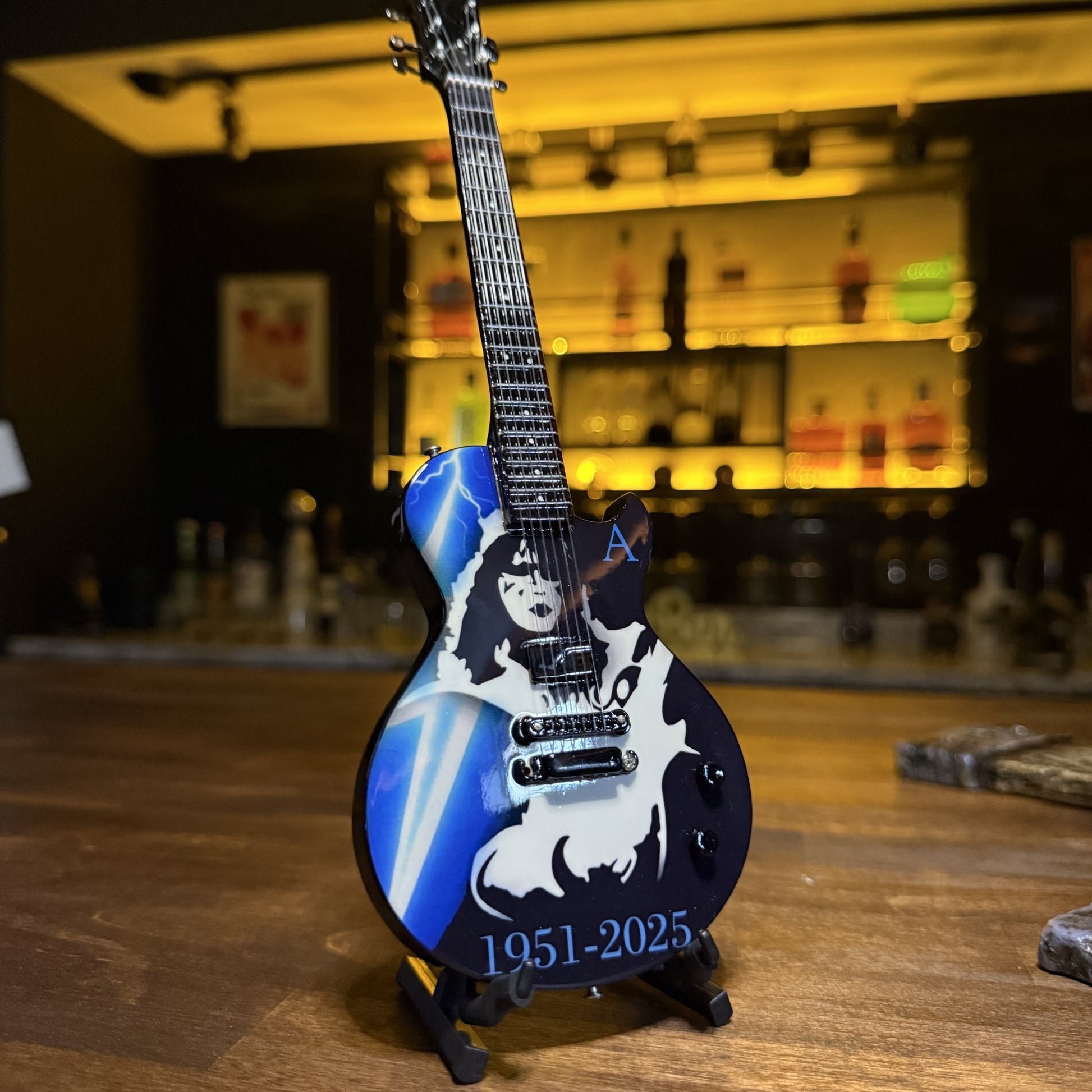 The Spaceman Limited Edition Tribute Miniature Guitar