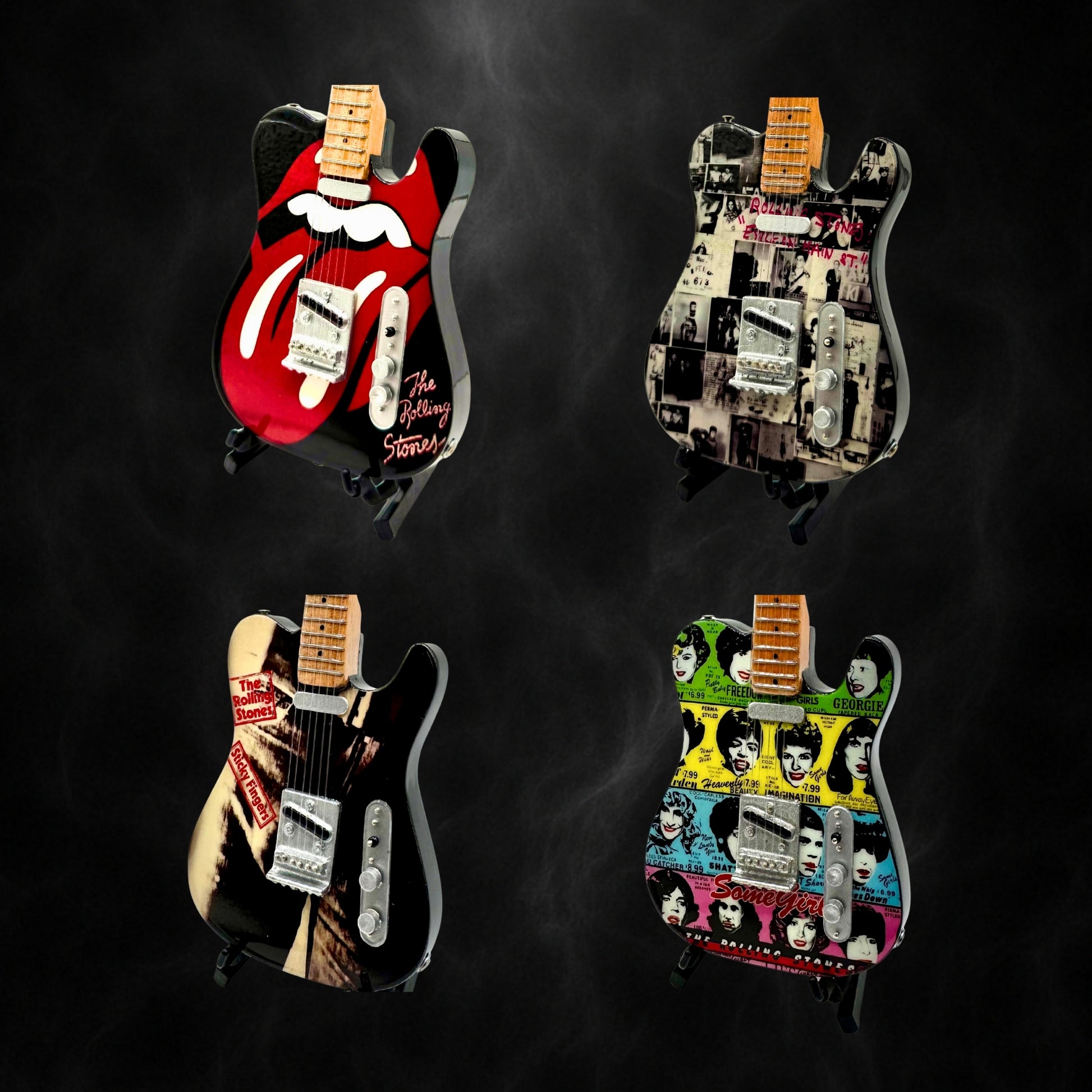 The Rolling Stones Icons Mini Axe Set