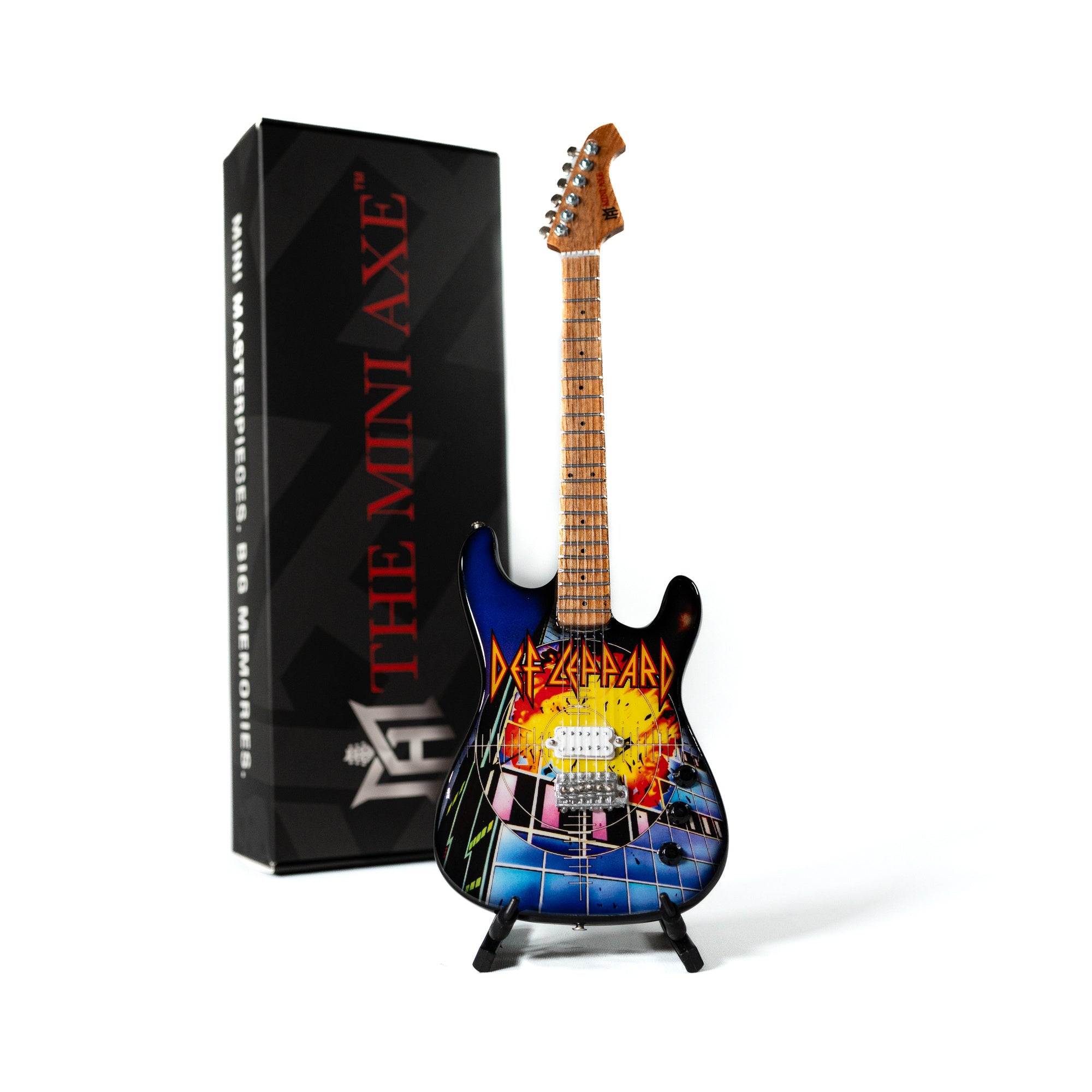 Def Leppard's “Pyromania” Miniature Guitar – The Mini Axe