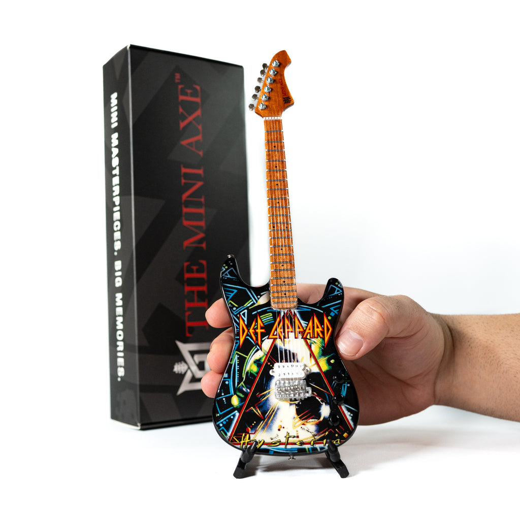 Def Leppard’s “Hysteria” Miniature Guitar
