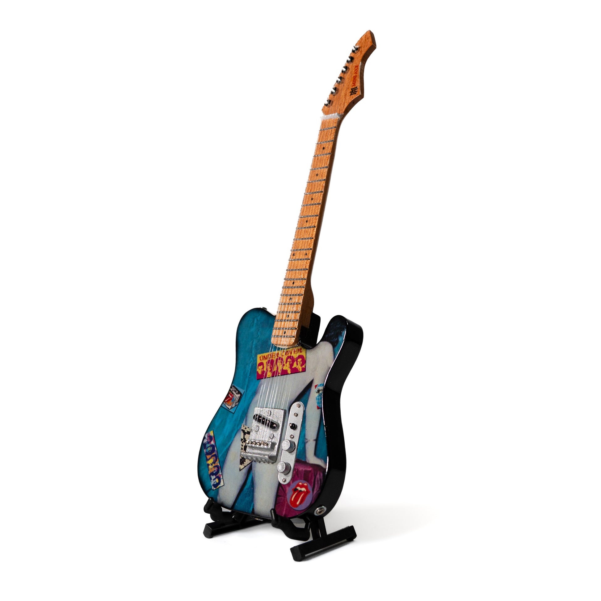 The Rolling Stones "Undercover" Miniature Guitar