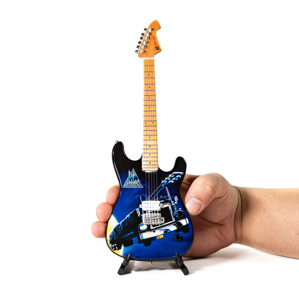 Def Leppard’s “On Through the Night” Miniature Guitar