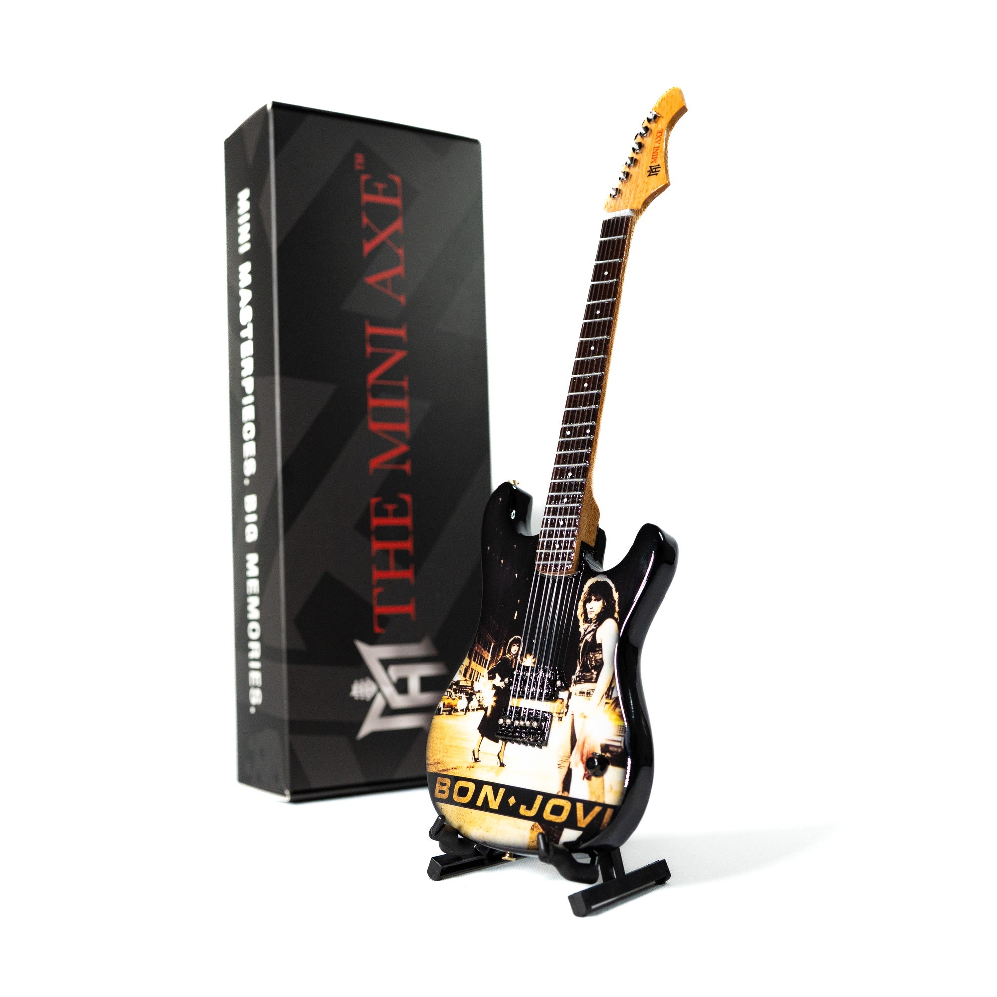 Bon Jovi Original Collectible Miniature Guitar | Officially