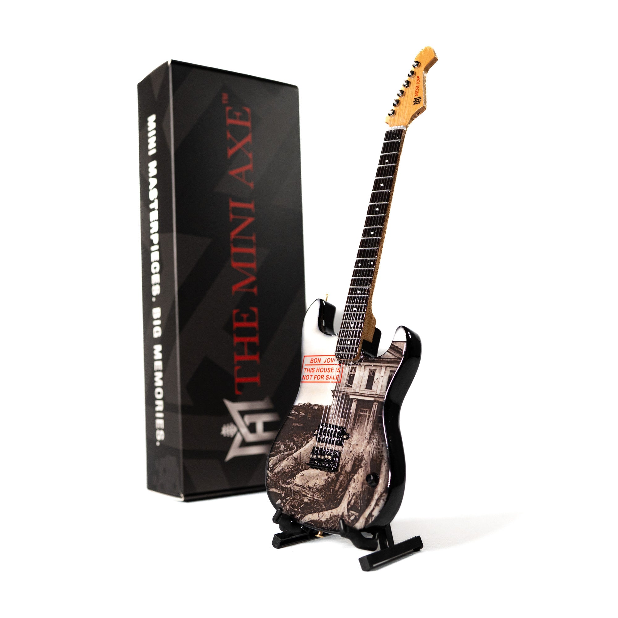 Bon Jovi Merchandise | Miniature Guitar This House is Not for Sale