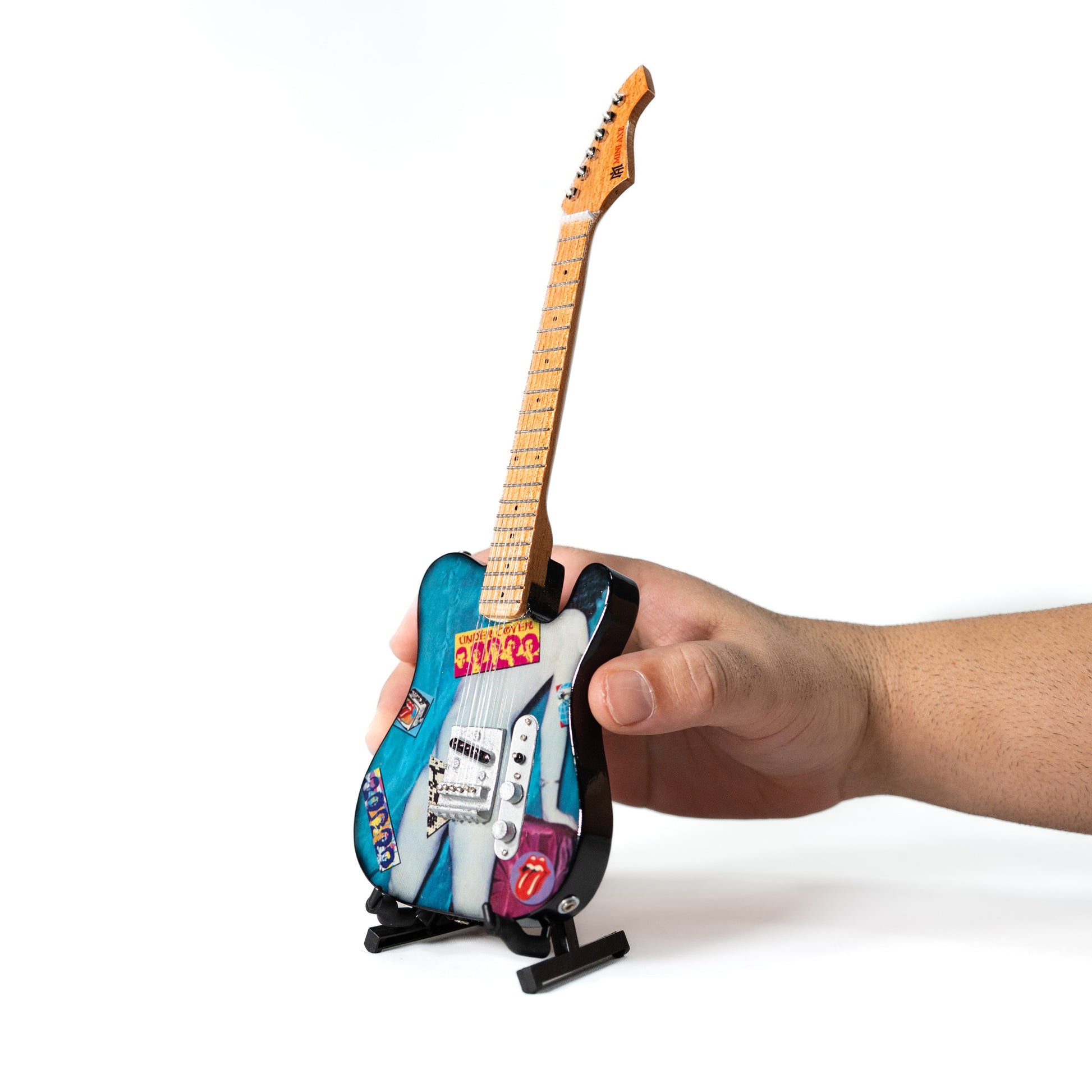 The Rolling Stones "Undercover" Miniature Guitar