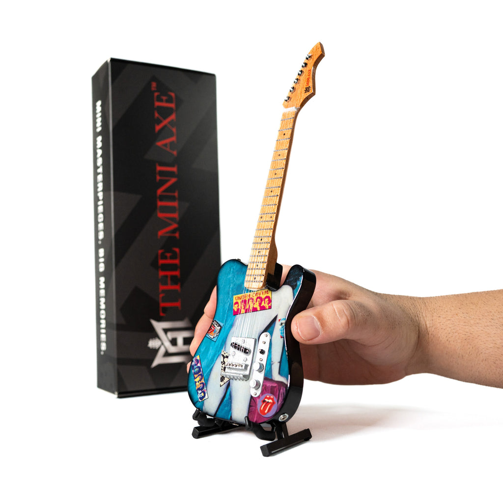 The Rolling Stones "Undercover" Miniature Guitar