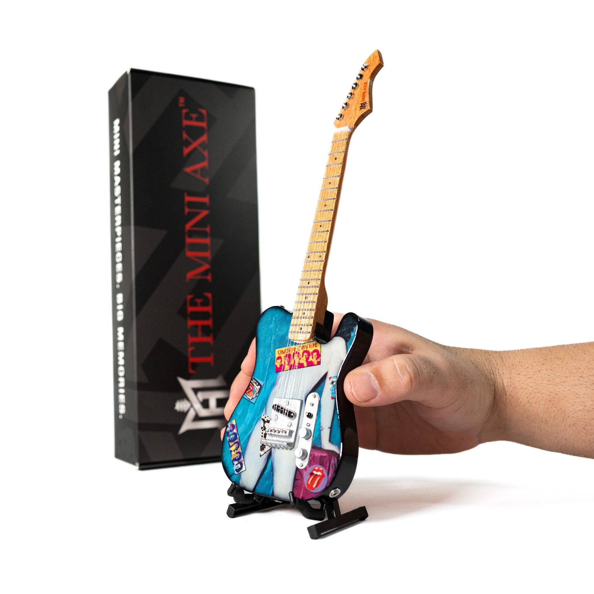 The Rolling Stones "Undercover" Miniature Guitar