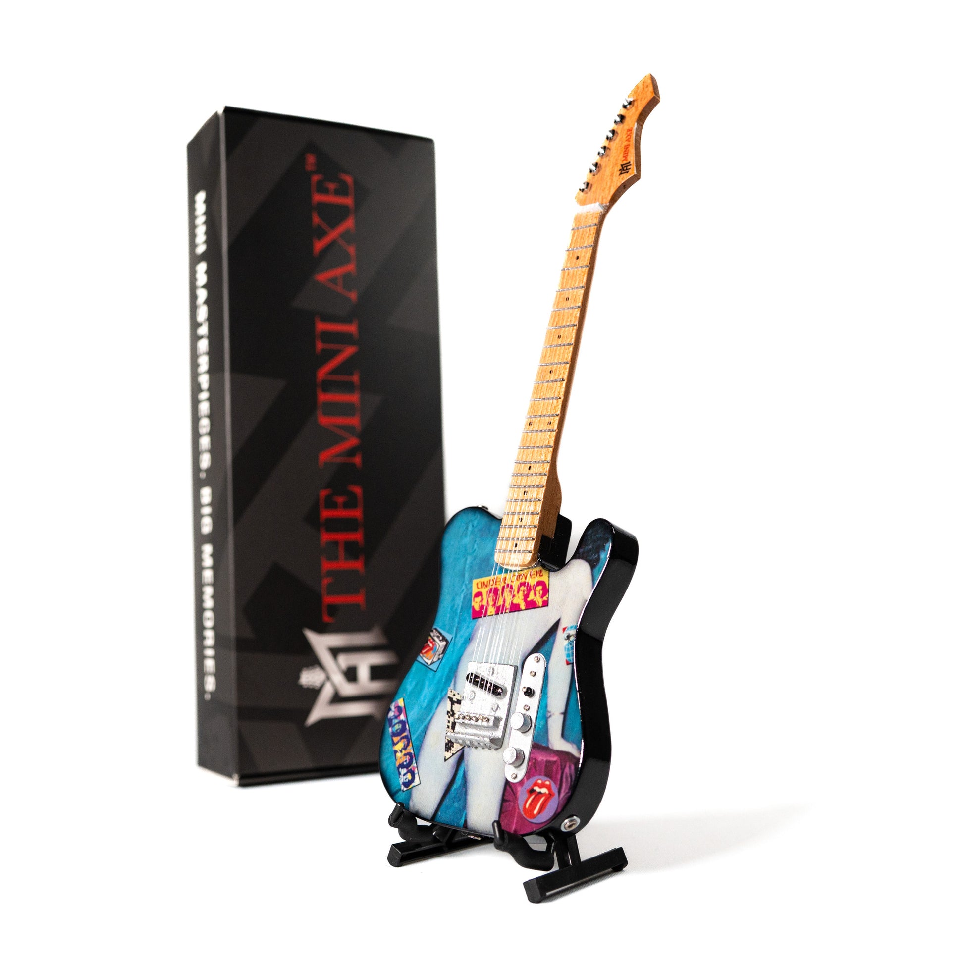 The Rolling Stones "Undercover" Miniature Guitar