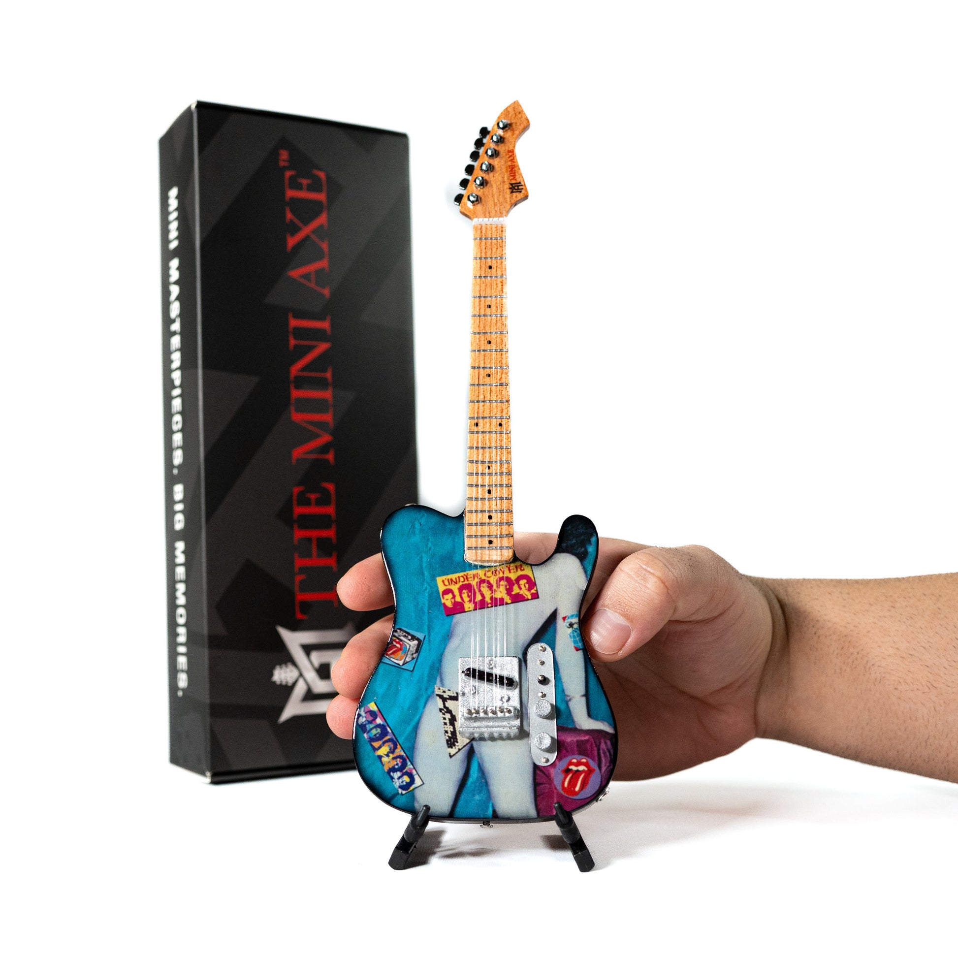 The Rolling Stones "Undercover" Miniature Guitar