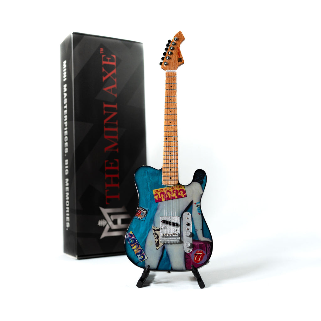 The Rolling Stones "Undercover" Miniature Guitar