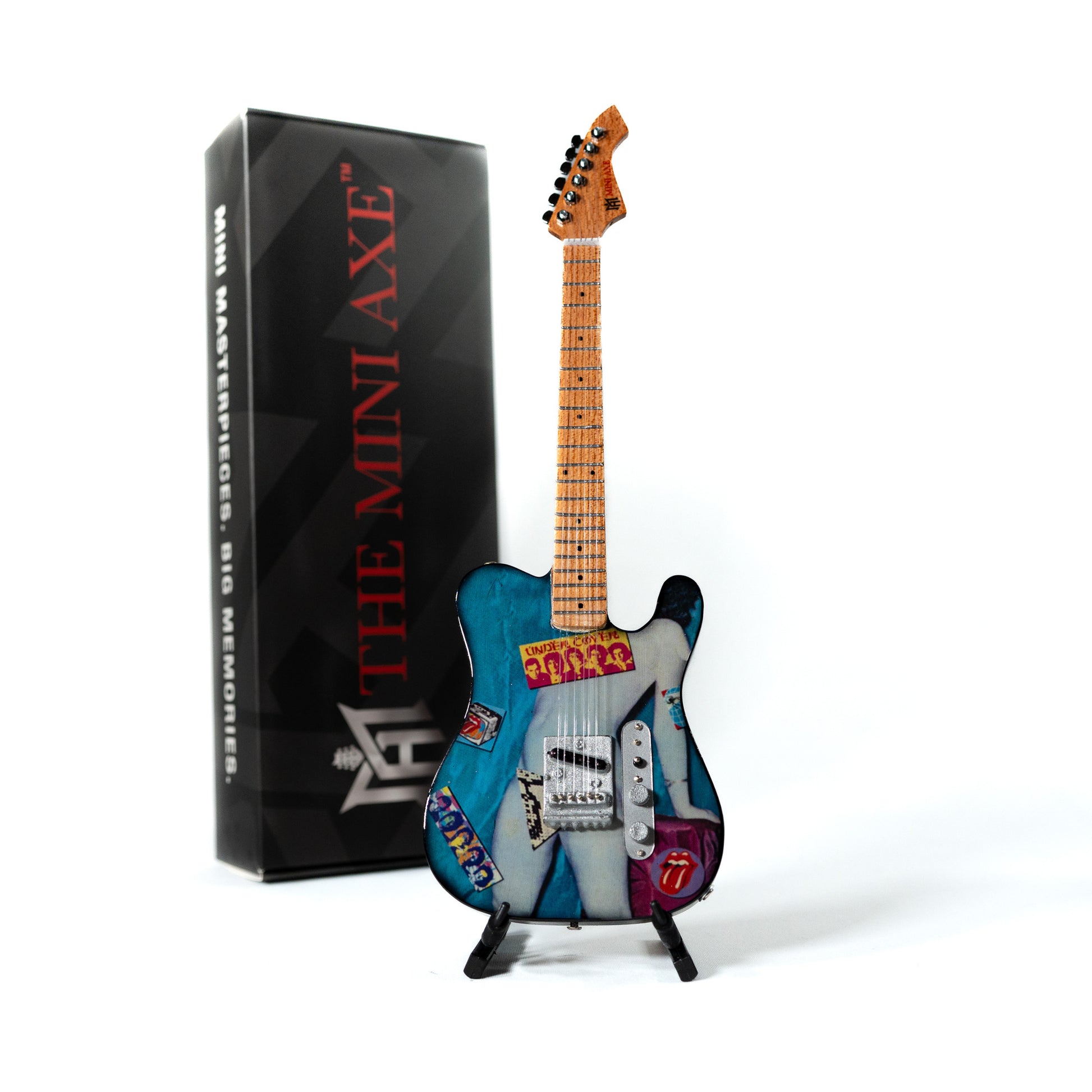 The Rolling Stones "Undercover" Miniature Guitar