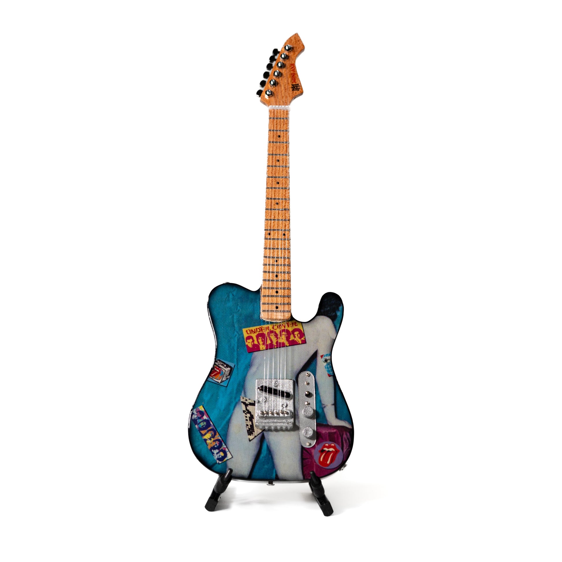 The Rolling Stones "Undercover" Miniature Guitar