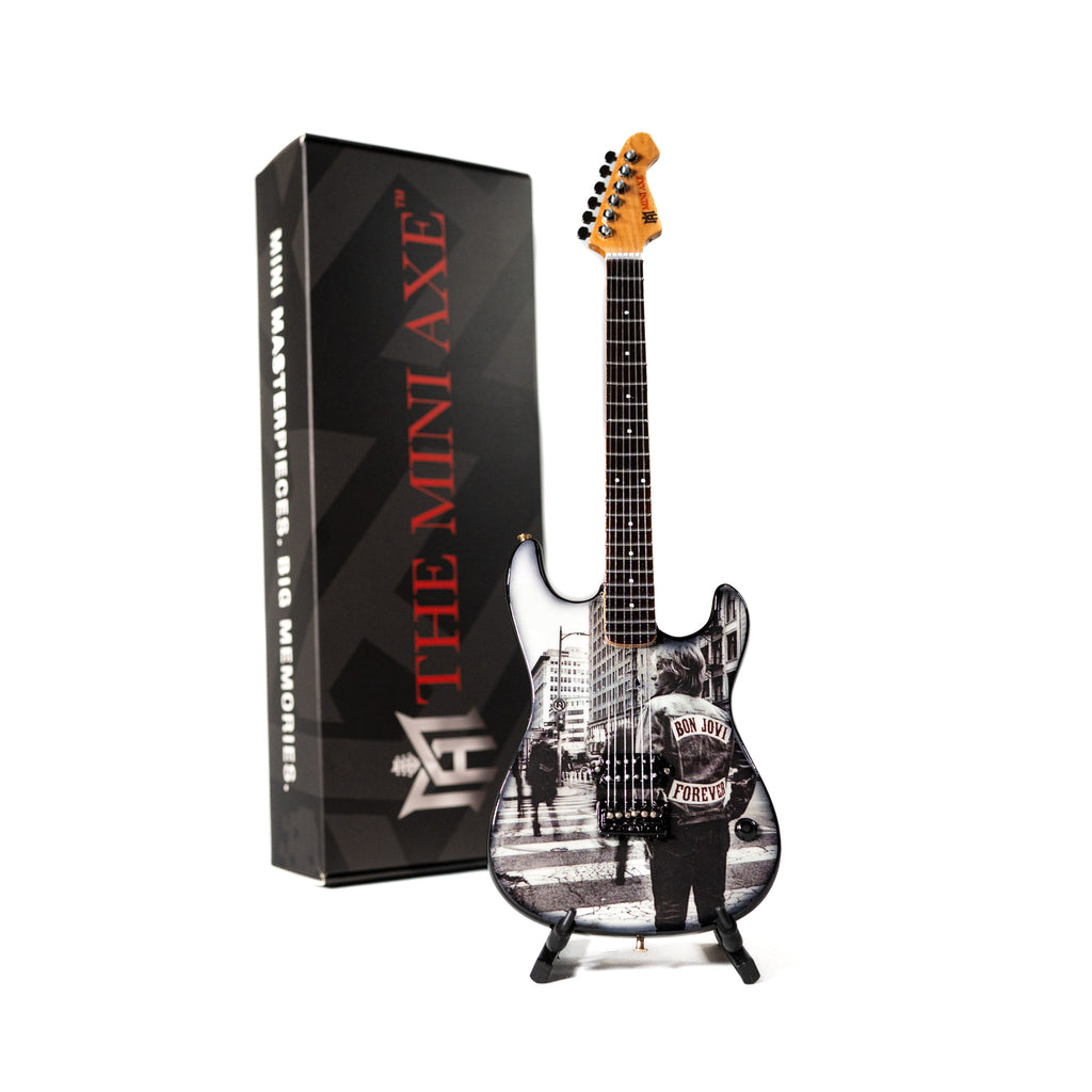 Bon Jovi Forever Album Miniature Guitar