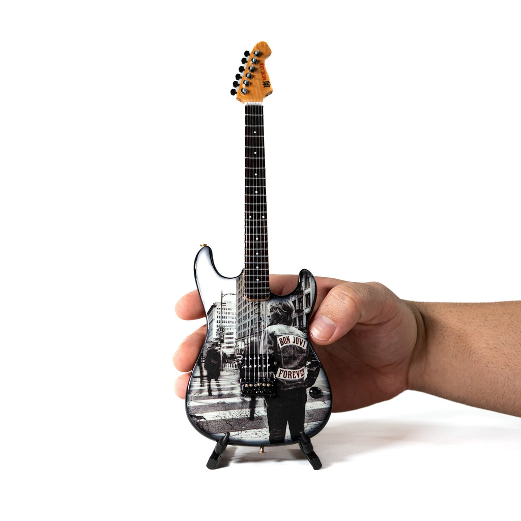 Bon Jovi Forever Album Miniature Guitar