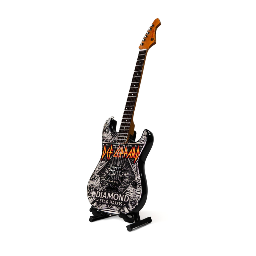 Def Leppard "Diamond" Miniature Guitar