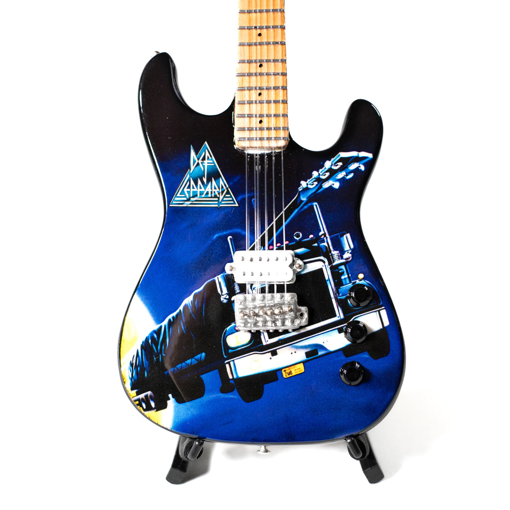 Def Leppard’s “On Through the Night” Miniature Guitar