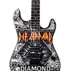 Def Leppard "Diamond" Collectible Miniature Guitar