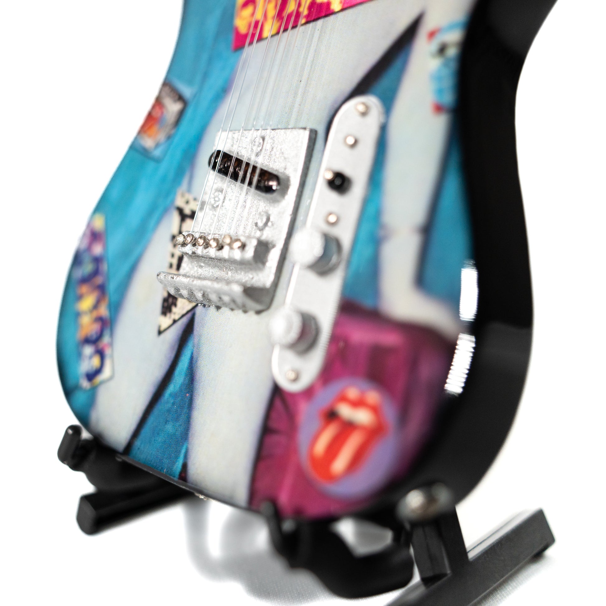 The Rolling Stones "Undercover" Miniature Guitar