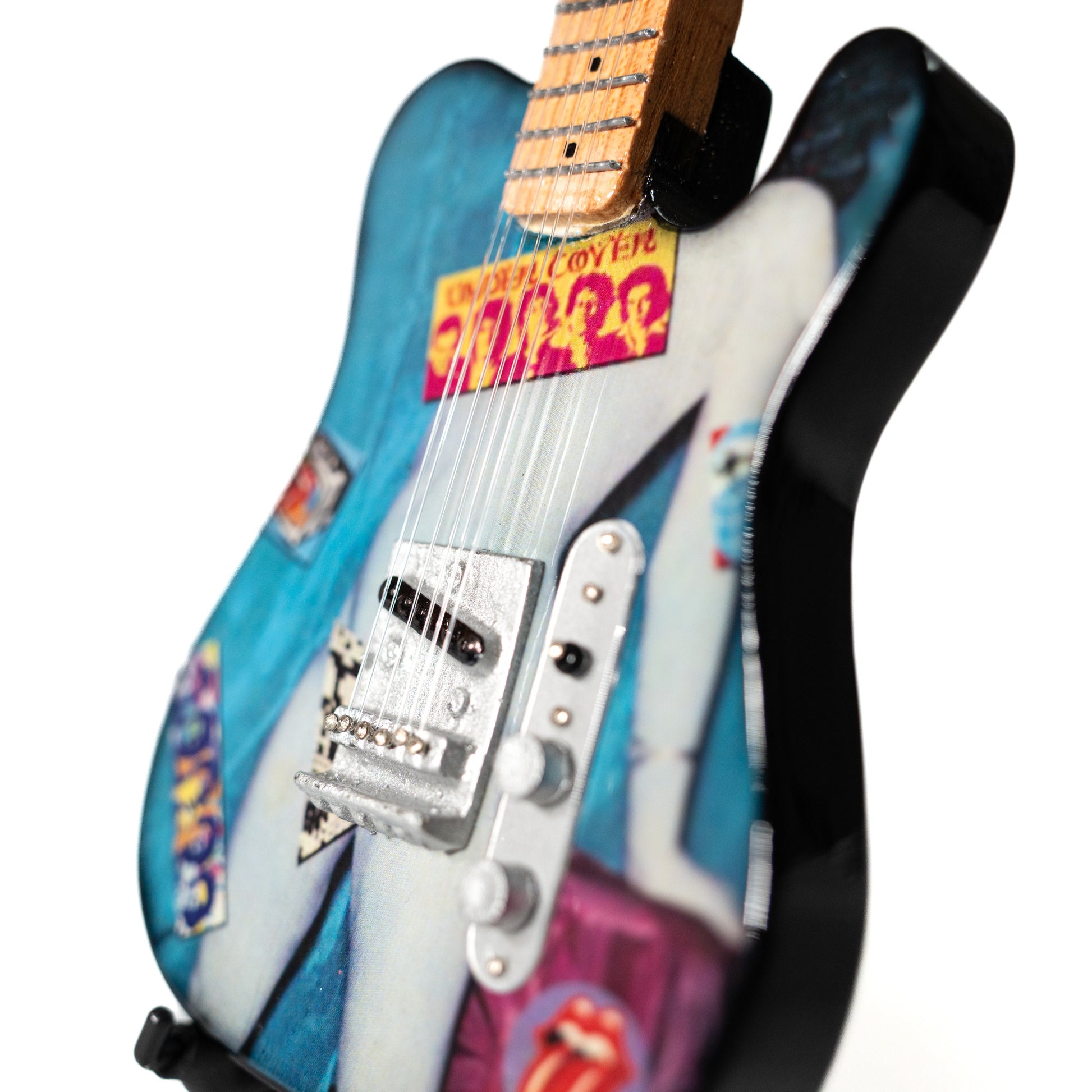 The Rolling Stones "Undercover" Miniature Guitar
