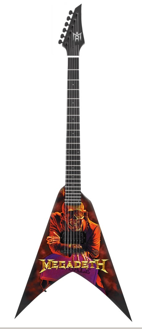 Megadeth - The Complete Megadeath Miniature Guitar Set – All 6 Official Designs