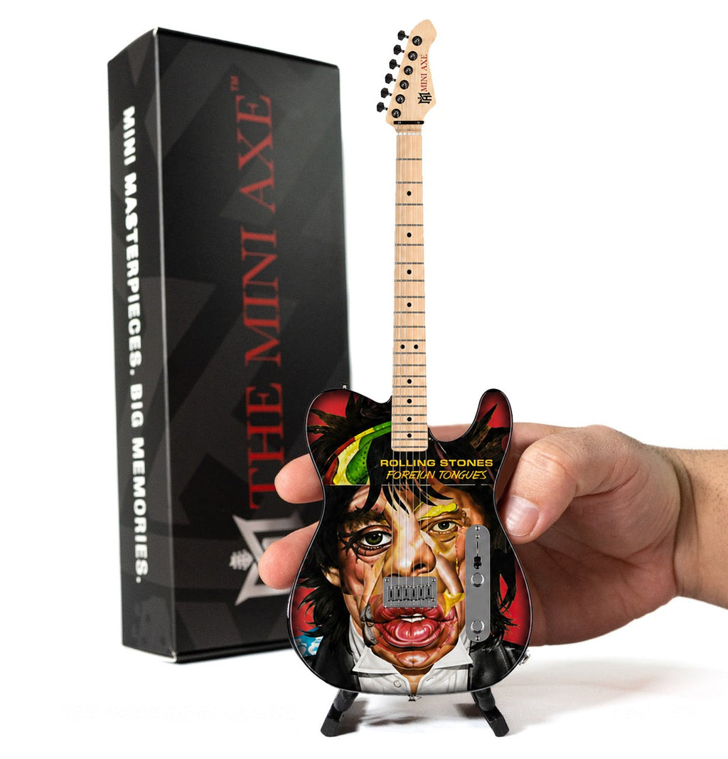 The Rolling Stones "Foreign Tongues" - A Pre-Order Miniature Guitar