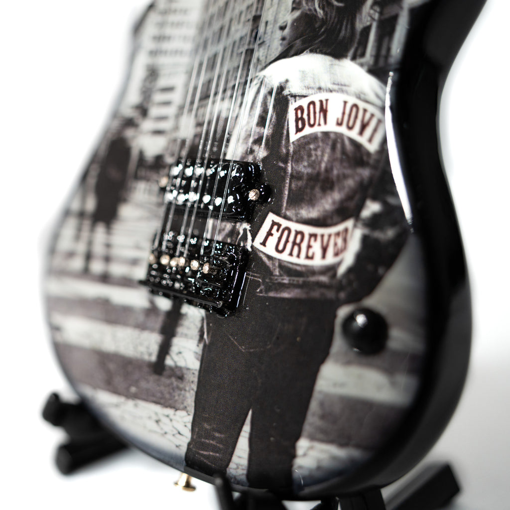 Bon Jovi Forever Album Miniature Guitar