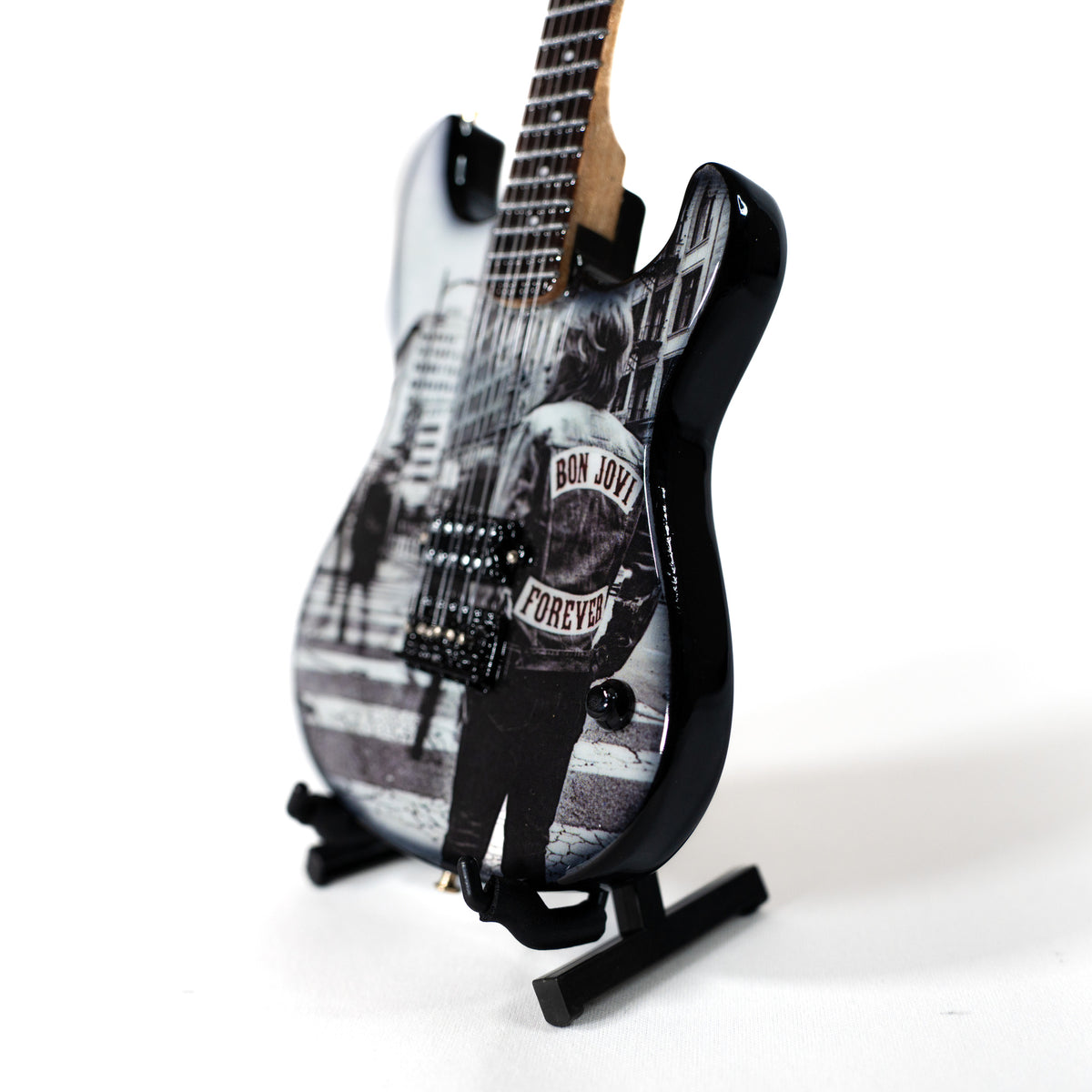 Bon Jovi Forever Album Collectible Miniature Guitar