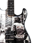 Bon Jovi Forever Album Collectible Miniature Guitar