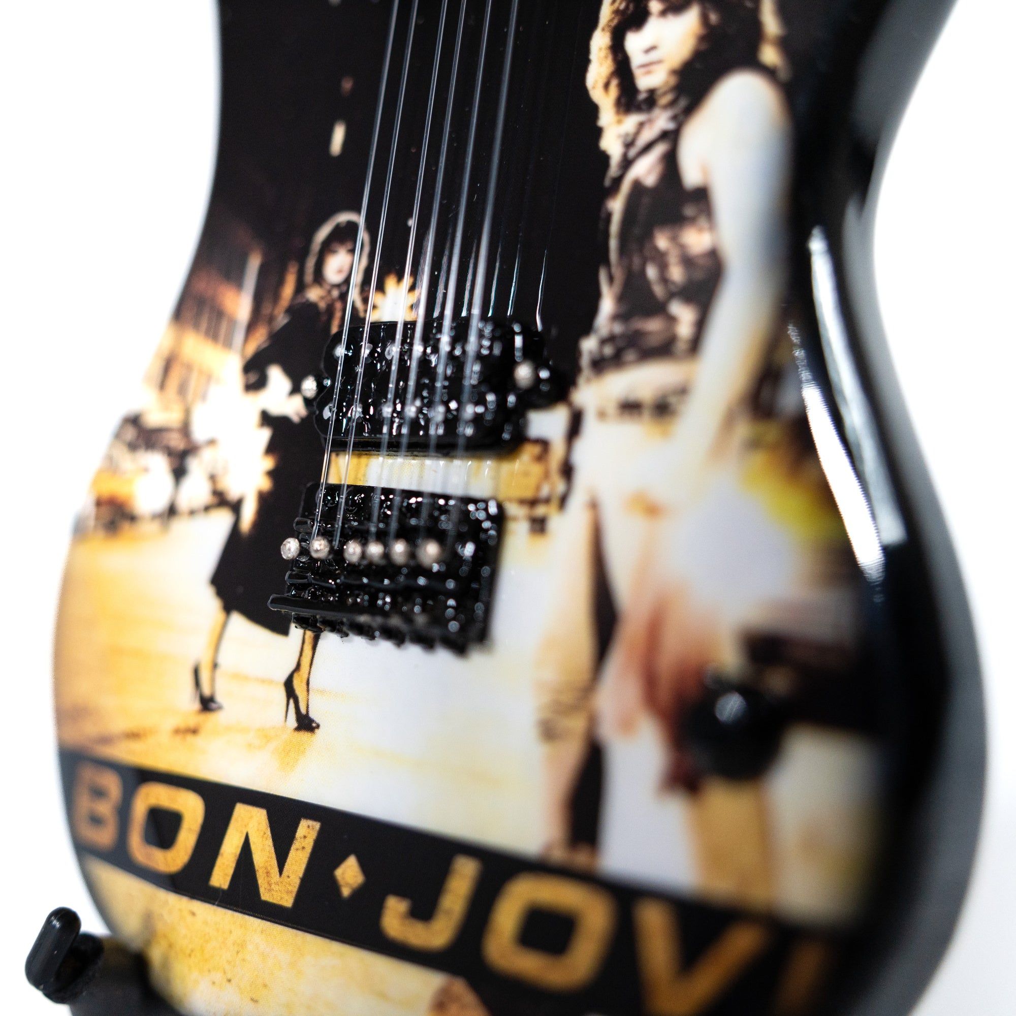 Bon Jovi Original Collectible Miniature Guitar | Officially