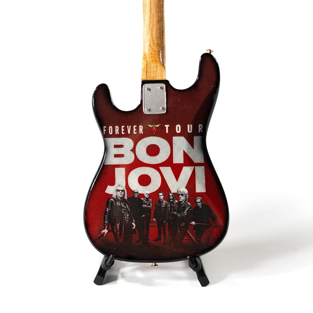 Bon Jovi Forever Tour Collectible Miniature Guitar