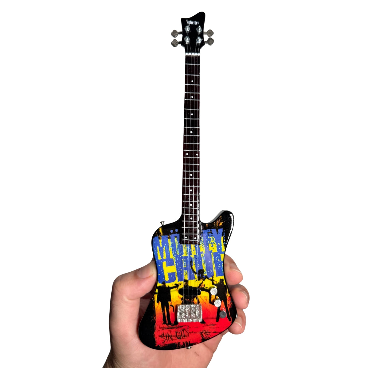 Mötley Crüe (Nikki's Bass) "Sin City" Mini Axe