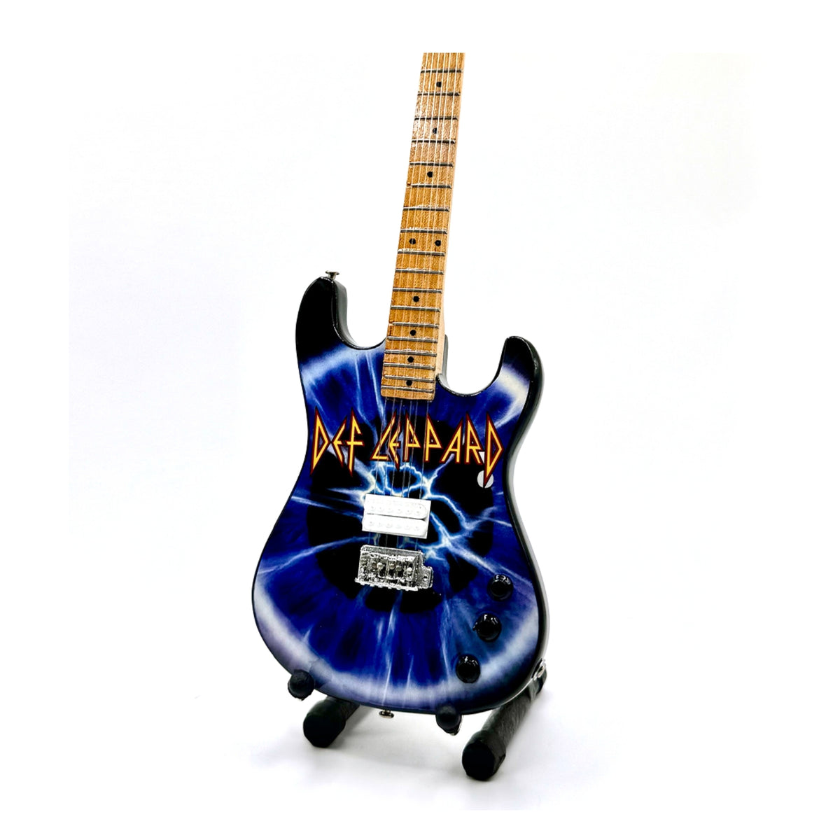 The Complete Def Leppard Collectible Miniature Guitar Set – All 6 Official Designs