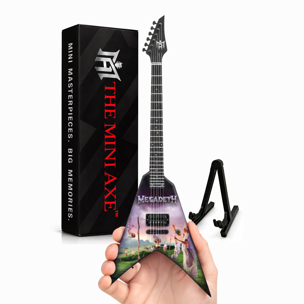 Megadeth Youthanasia Miniature Guitar